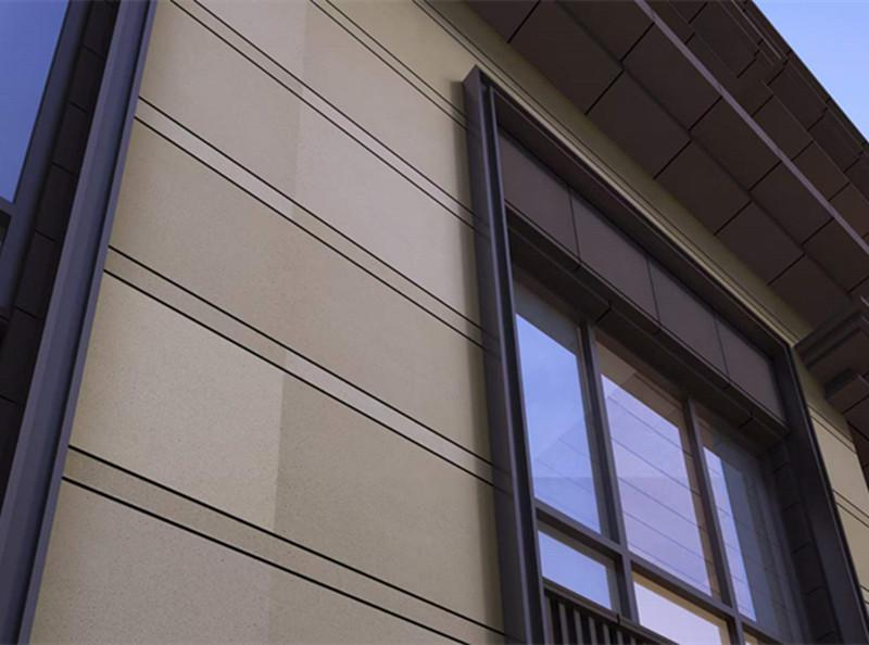 別墅外墻水包砂多彩涂料工程涂裝案例