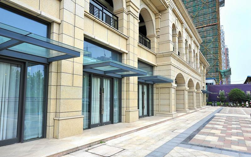 商業街外墻水漆工程涂裝案例
