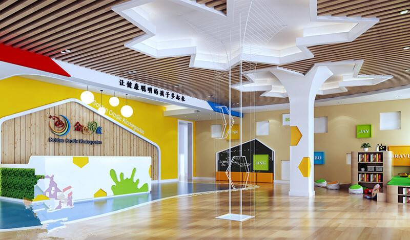 幼兒園建筑外墻水漆工程涂裝案例